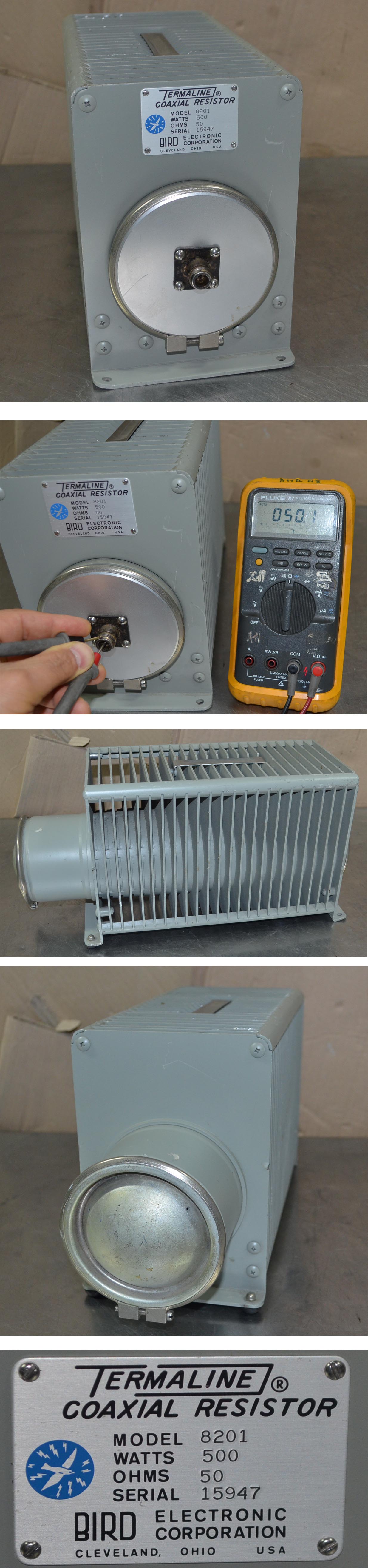 소리전자 BIRD Termaline Coaxial Resistor model 8251 & 8201 2종