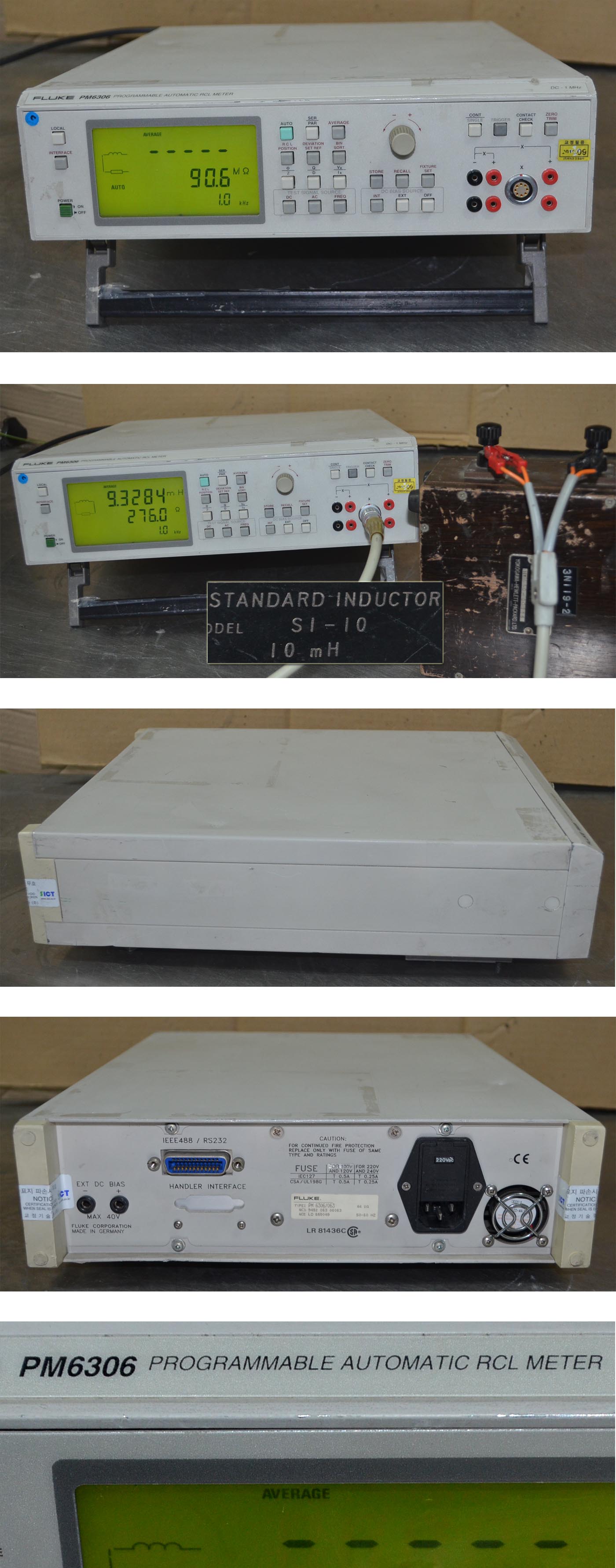 소리전자 ★★★ FLUKE PM6306 Programable Automatic RCL Meter